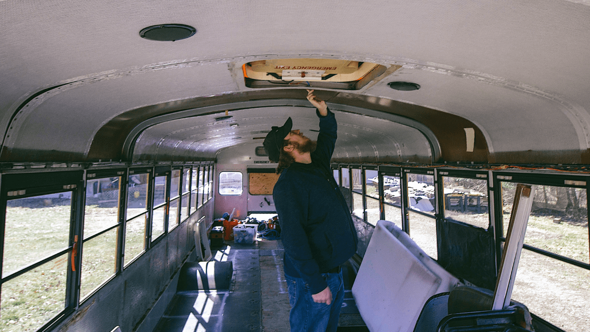 Skoolie Conversion Update #1 | Stripping, Scrubbing &&nbsp;Cleaning